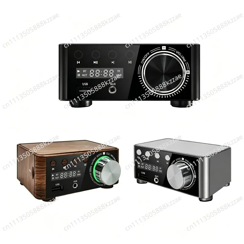 Bluetooth Digital Power Amplifier Class‑D Mini Hi‑Fi Audiophile Speaker MP3 Lossless Player