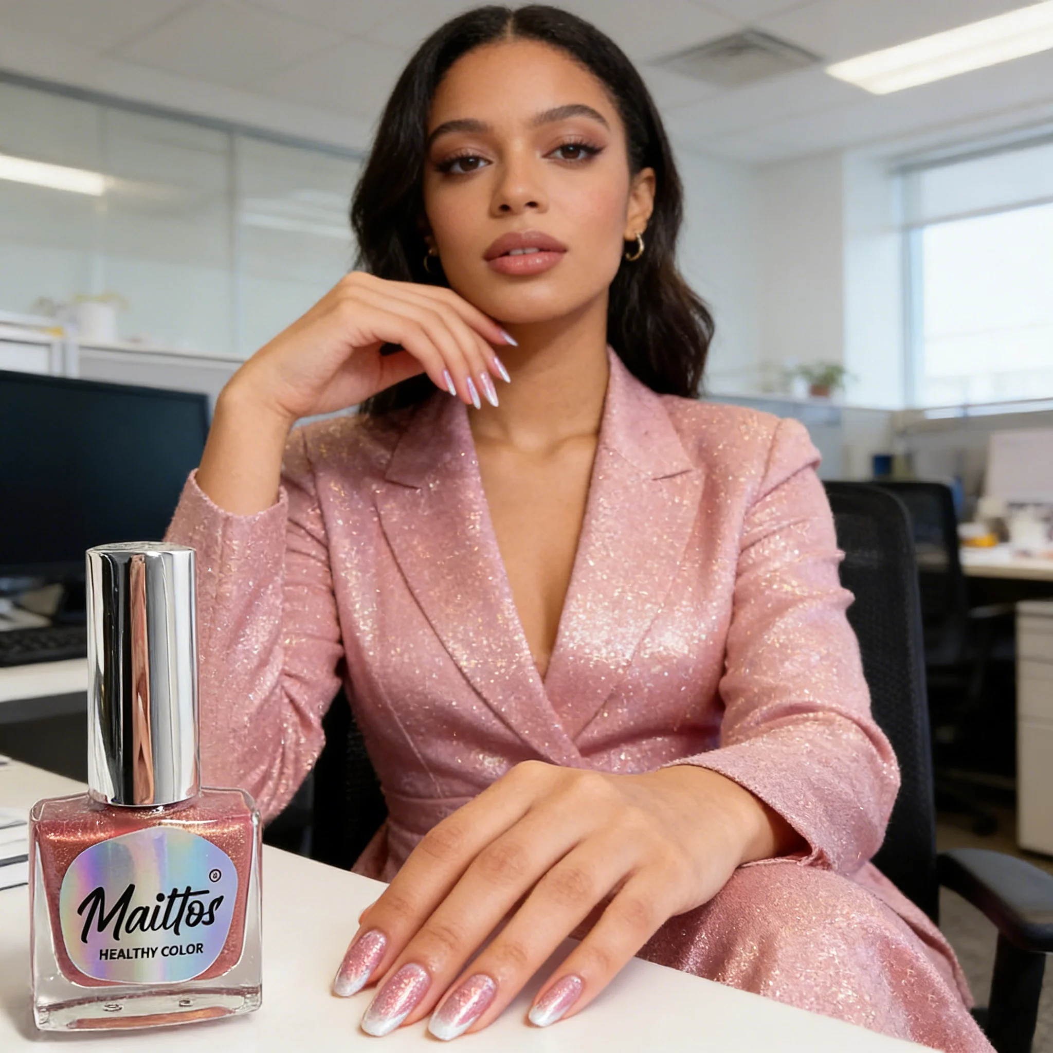 

WA517 Лак для ногтей на водной основе с эффектом кошачьего глаза, 12 мл, без запаха, с магнитом, быстросохнущий, не требует УФ-лампы, легко снимается.