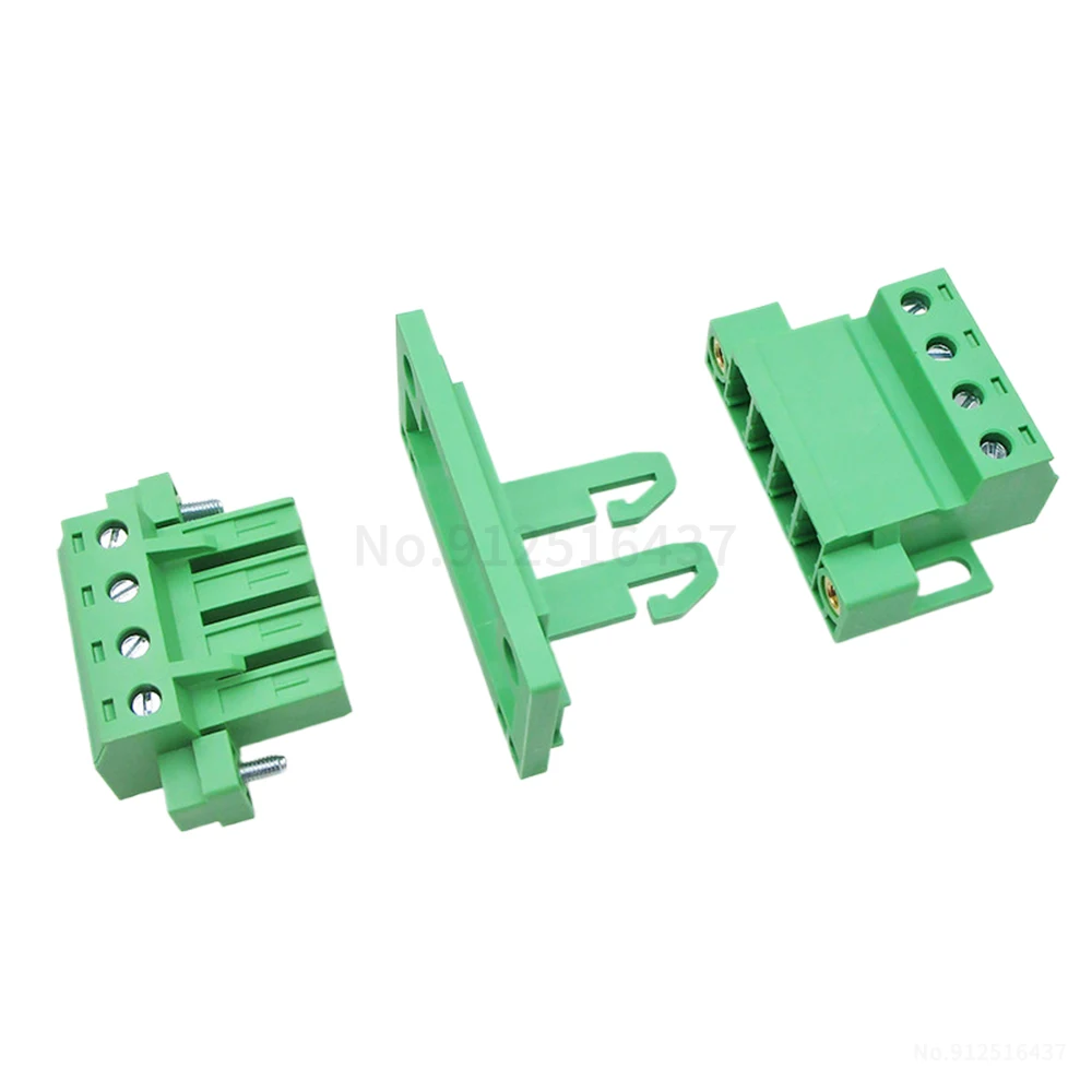 (1 Satz) JM 2EDGSWC + 2EDGSKM + 2EDGSKPM 7,62 mm 32A Klemmenblock, schienenmontierter Steckverbinder LC1HM, dreiteiliges Set 15EDGSWC 7,62 – Detail 2