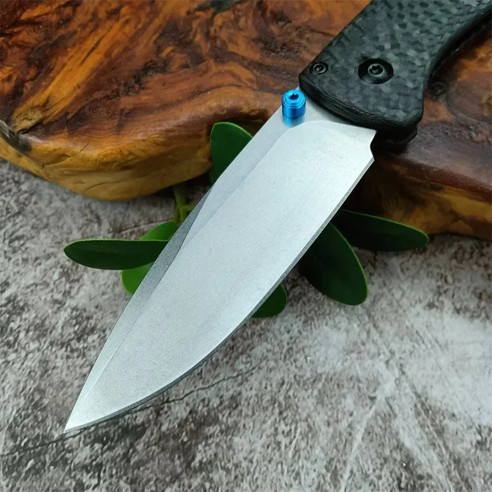 535 High Performance Carbon Fiber Handle Folding Knife Portable EDC Pocket Utility Knife for Outdoor Camping Daily Carry view 3
