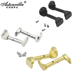 4/4-3/4 Violin Cheek Rest Screw Hill Style Fully Segmented Metal Violin Chin Rest Clamp Fiddle Chinrest Screws Accessories