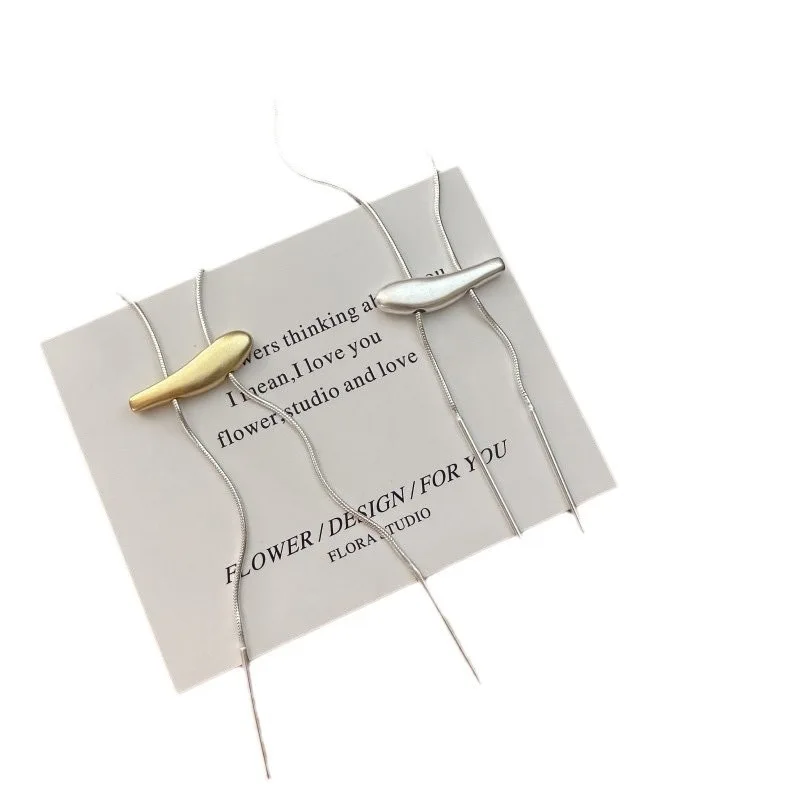 925 Sterling Silver Necklace For Women Adjustable Gold Color Long Necklace O-Chain Choker Necklaces Birthday Gift Chocker
