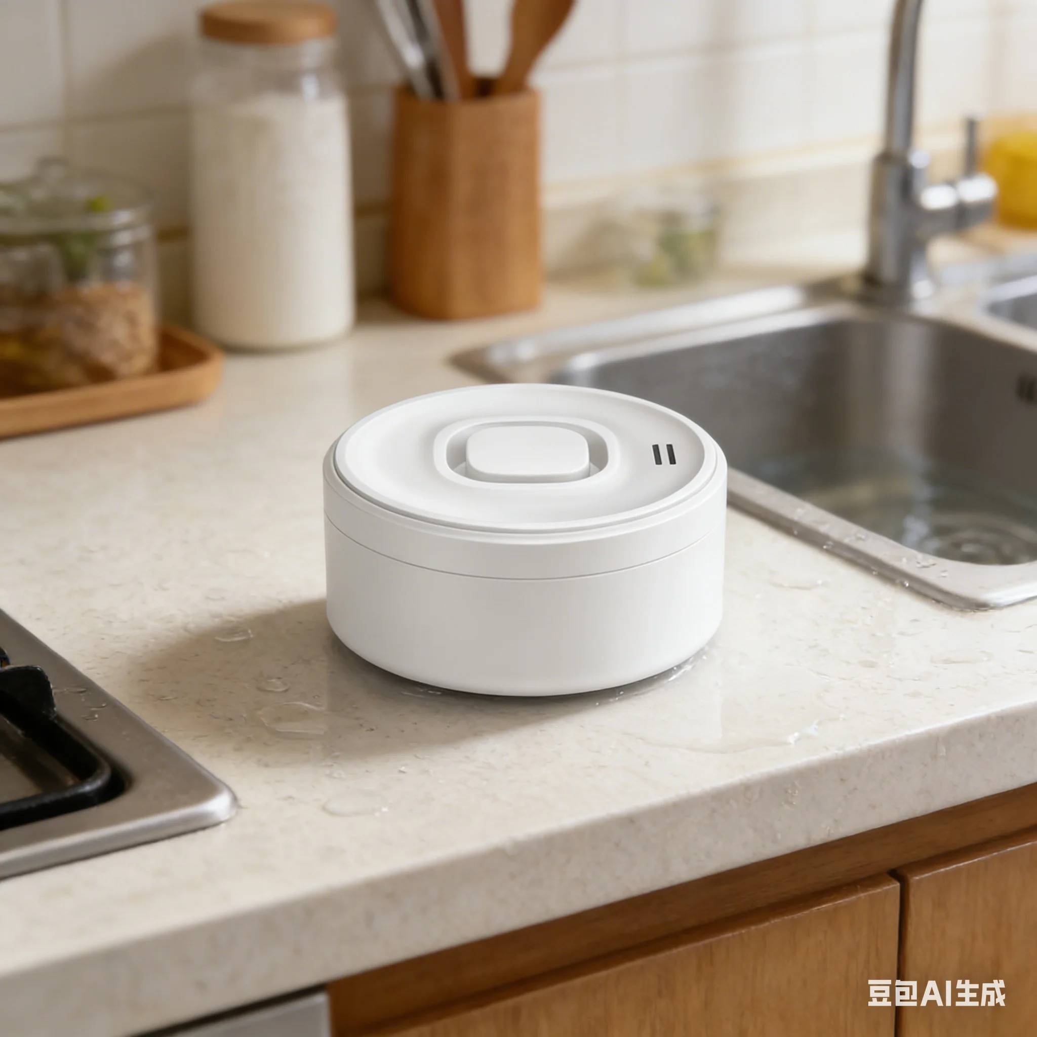 

1 Set Smart WiFi Water Leak Detector: 100dB Alarm Real-Time App Alerts For-Tuya 100dB Loud Alarm Adjustable Alarm Volume Parts ﻿