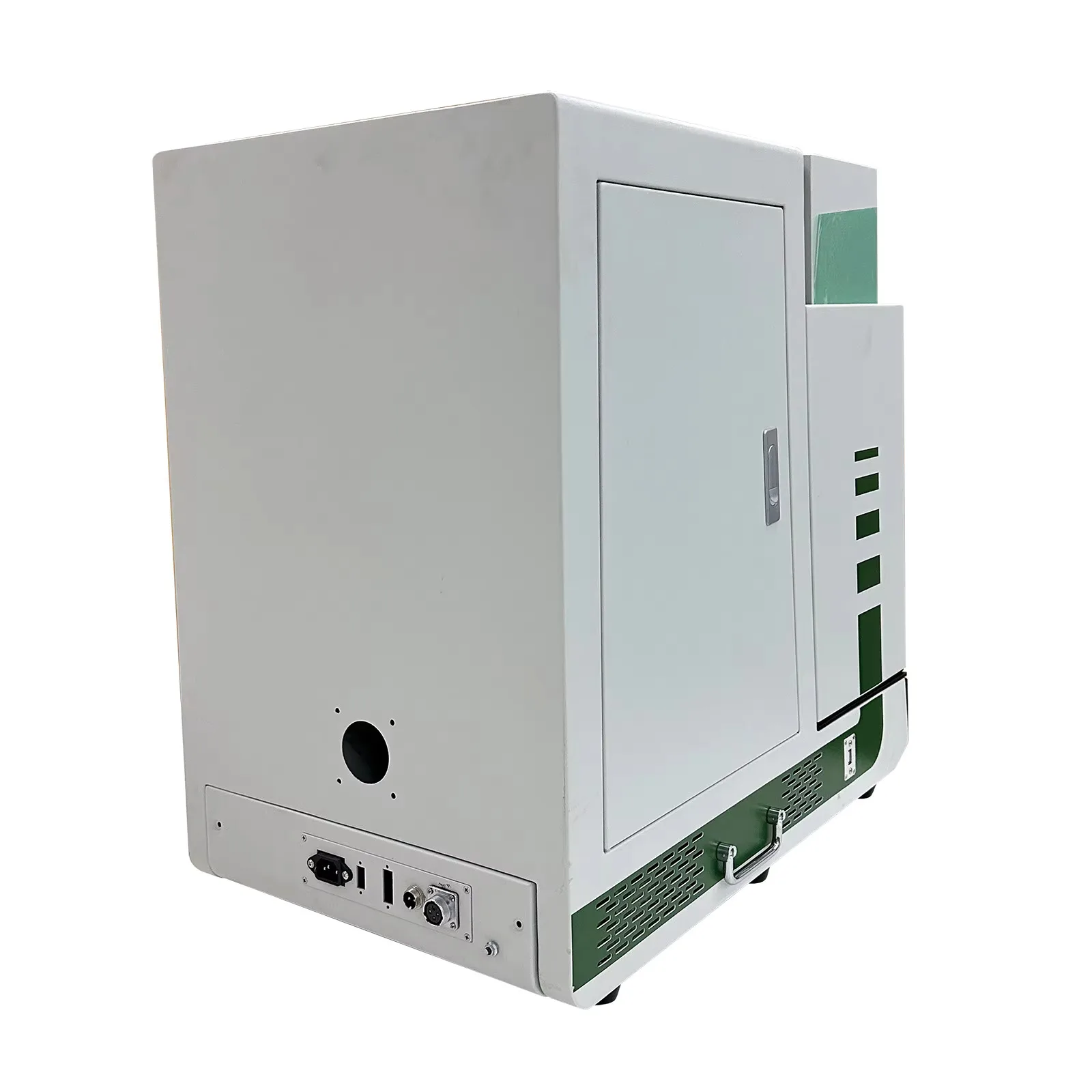 Closed Full Cover CNC Fiber Laser Marking Hine With Autofocus