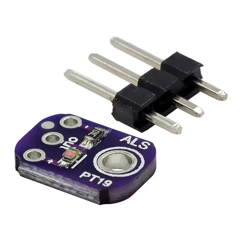 B50B ALS-PT19 Light Sensor Module High Dynamic Range Light Sensor Breakout Board for Arduino 2.5V-5.5V