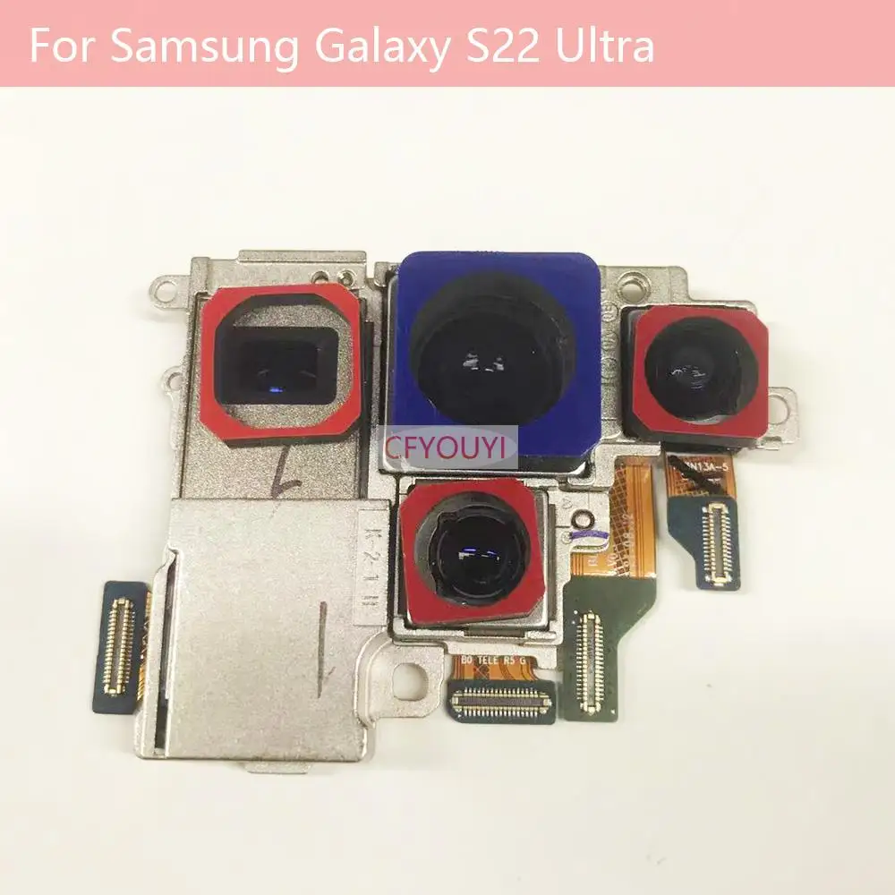 

Back Camera Module Flex For Samsung Galaxy S22 Ultra 5G Back Facing Camera Set