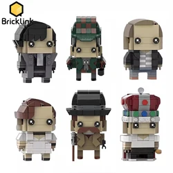 Bricklink Detective Movie Sherlocked Figures Watson Irene Jim Moriarty Brickheadz Sets Building Blocks Kid Toys Christmas Gift