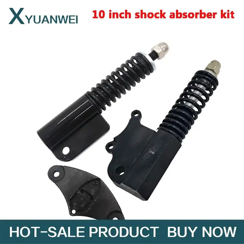 

10inch Electric Scooter Front Suspension, Stainless Steel Hydraulic Spring Shock Absorber for Kugoo