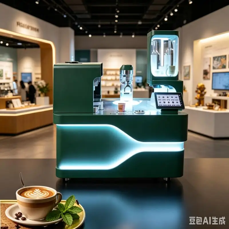 Automatic Robot Latte Coffee Machine Customized Smart Espresso Brewer Digital Touch Coffee Making System Cafe Beverage Equipment