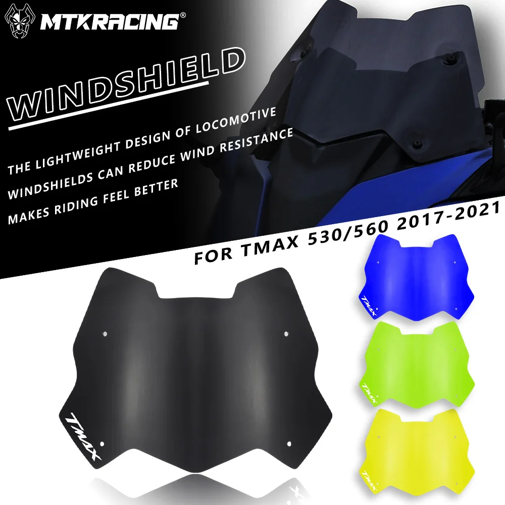 

Лобовое стекло MTKRACING для YAMAHA TMAX 530 2017-2021 T-MAX 560 TMAX560 передний экран мотоцикла Лобовое стекло обтекатель