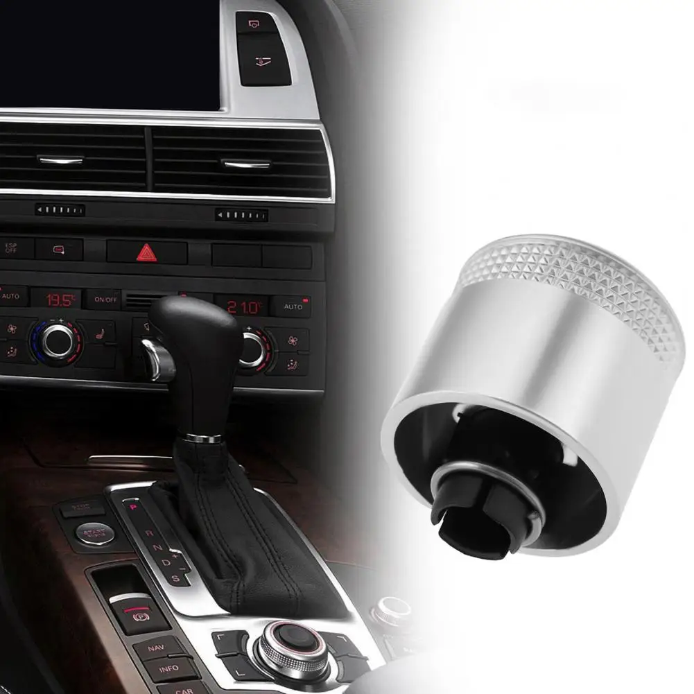 Volume Control Button Switch Radio Volume Knob Replacement Part 4F0919070 Fit for Audi A6 S6 RS6 A8 Q7, Anti-Slip Direct Fit Rep