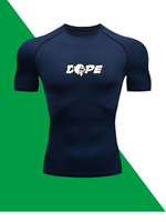 Sports Running Trends Fitness Clothing Trends Cool Trends Multifunctional Handsome Letter Printing Shirt Quick Breath Comfort