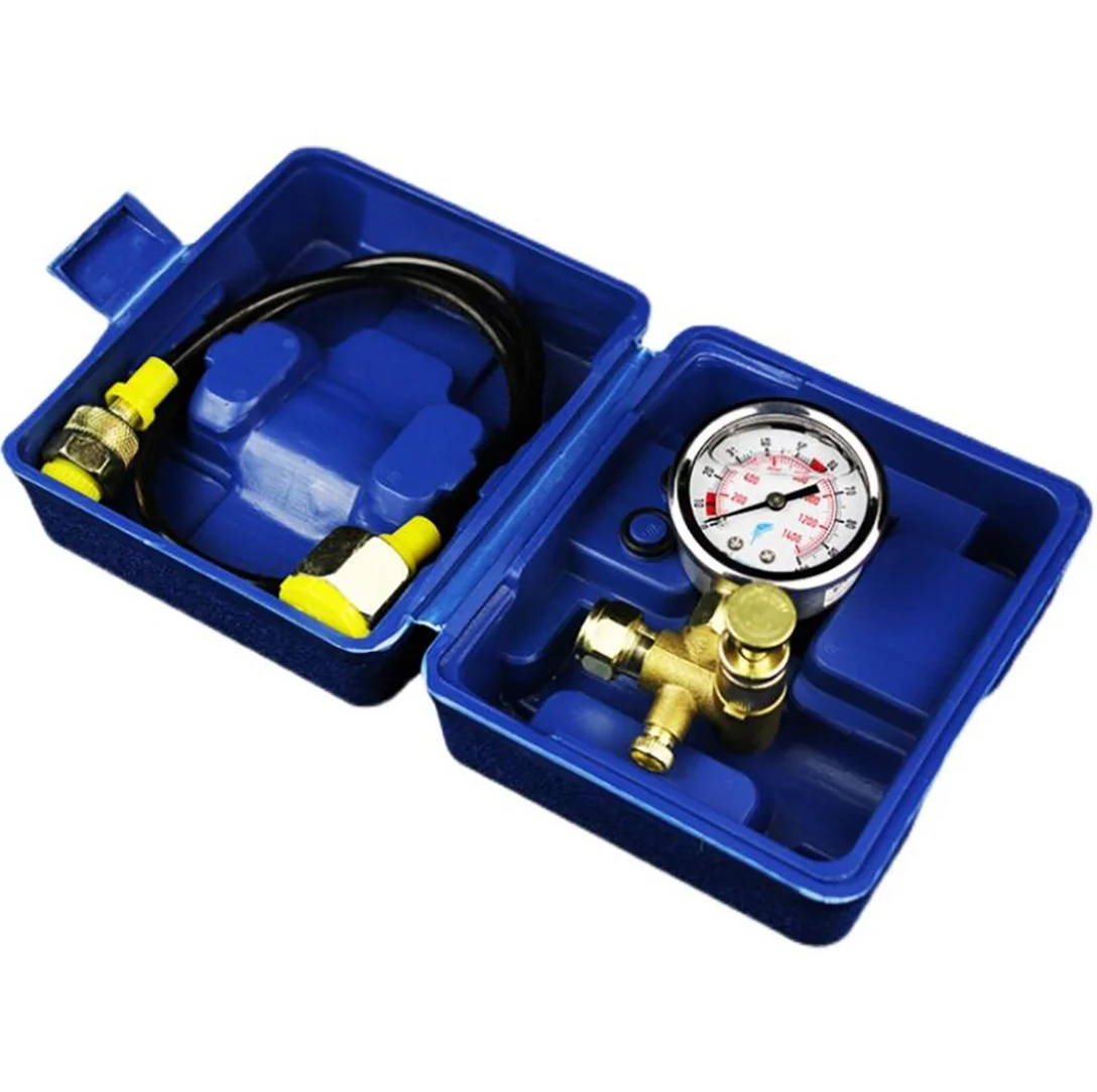 Excavator Hydraulic Breaker Nitrogen Test Nitrogen Pressure Gauge Nozzle Gas Pressure Gauge