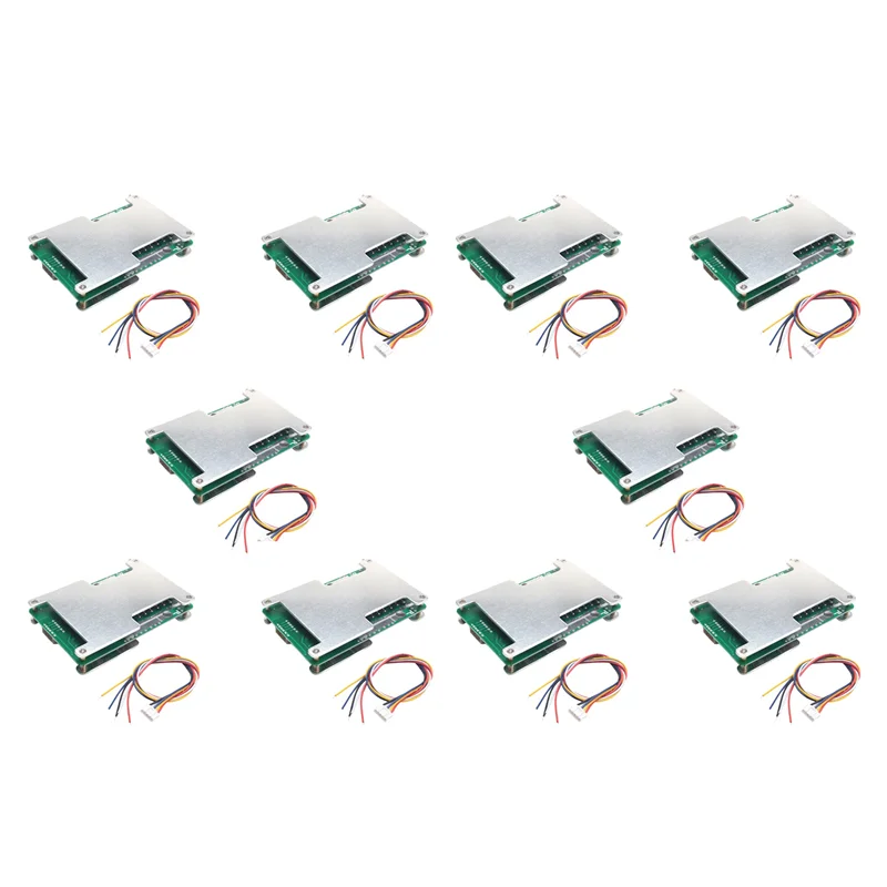 

AS95-10X 4S 12V 120A 3.2V BMS Li-Iron Lithium Battery Charger Protection Board With Power Battery Balance Board