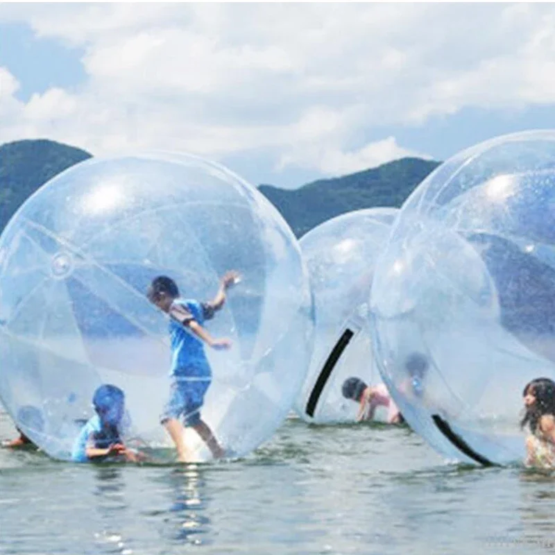 2m Transparent Inflatable Water Walking ball PVC Inflatable Water Playing Ball Zorb Balls Water Walk Ball Dancing Balls