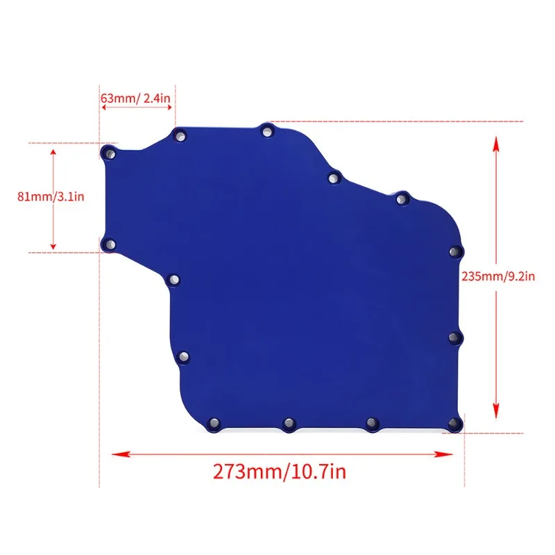 Automotive Transmission Oil Pan Cover Kit Durable Aluminum Alloy Material Leak Proof Seal Engine Protection Vehicle