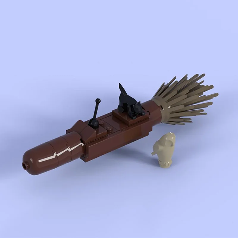 Modelo de filme popular moc tijolos de construção veículo especial para filmes tecnologia modular presentes feriado montar crianças brinquedos terno