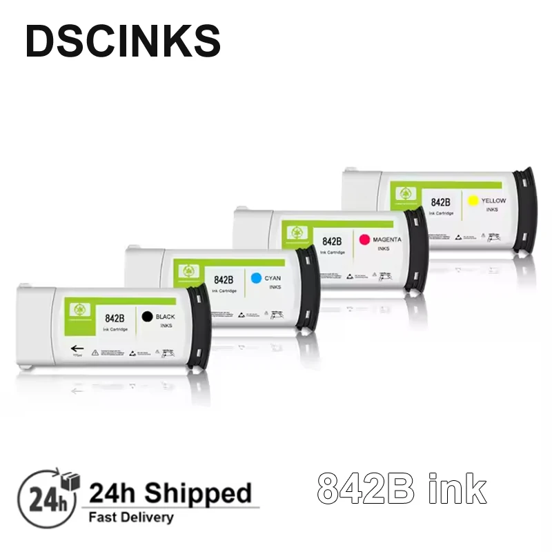 

842B Compatible Ink Cartridge For HP PageWide XL 8000 Printer With High Quality Pigment Ink 775ML （North American ）