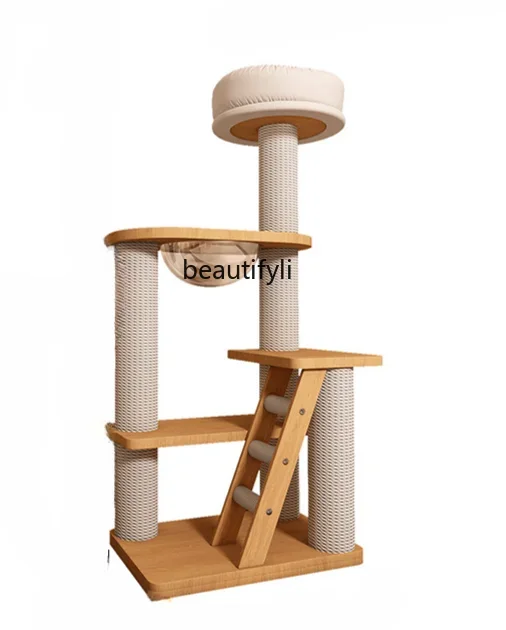 Cat Nest Cat Tree Chamfer Integrated Winter Does Not Cover an Area of Jumping Platform Space Capsule Cat Nest Scratching Post