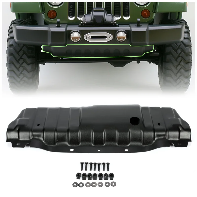 

Suitable JK Rubicon 10th Anniversary Edition 2007-2018 Front Bumper Guard