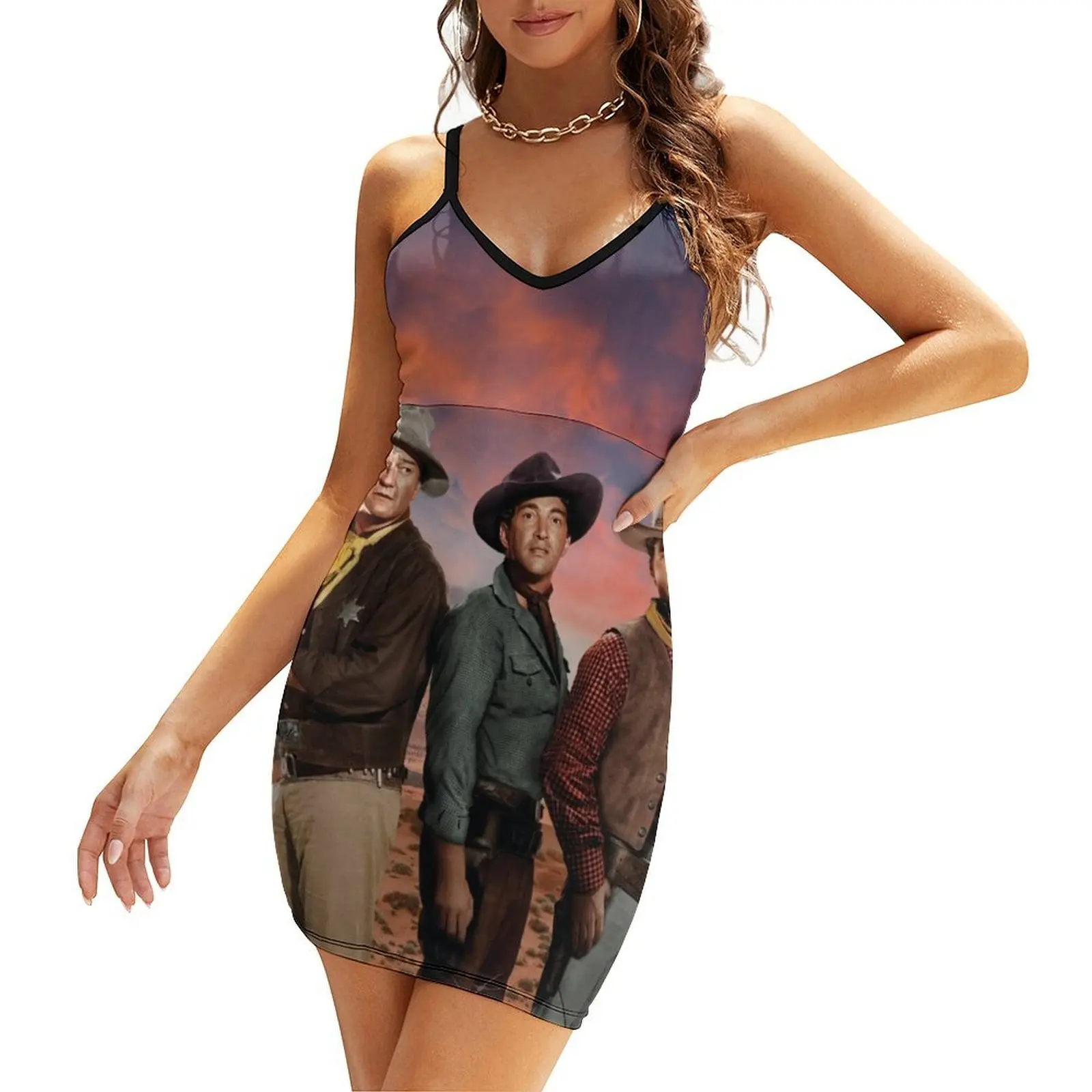 

Rio Bravo, Western, John Wayne, Ricky Nelson Sling Dress Bridesmaid dress woman Dance dresses evening dresses ladies