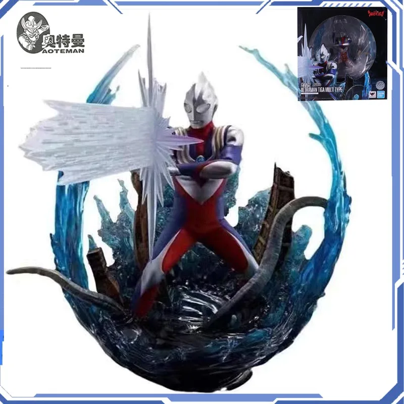 

Bandai Genuine Ultraman Tellika Model Kit Figure-rise Dija Ultraman Compound type Assembly Model Action Figure Toys