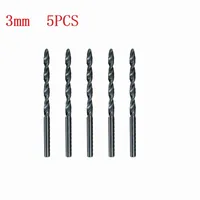 5pcs 3-8mm HSS Drill Bit Set Straight Shank Drill Bit Hole Cutter For Metal Stainless Steel Wood Metal Drilling Woodworking Tool