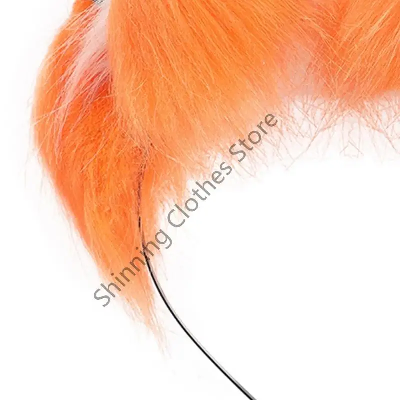 M68A لينة أفخم الحيوان الأذن رباط شعر تصميم خفيف الوزن تأثيري ملحق زي الحدث