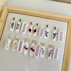 Polymer Clay Cutting Machine Regular Double Layer Geometry Molds Earrings Pendant Jewelry Polymer Clay Cutting Tools cutters