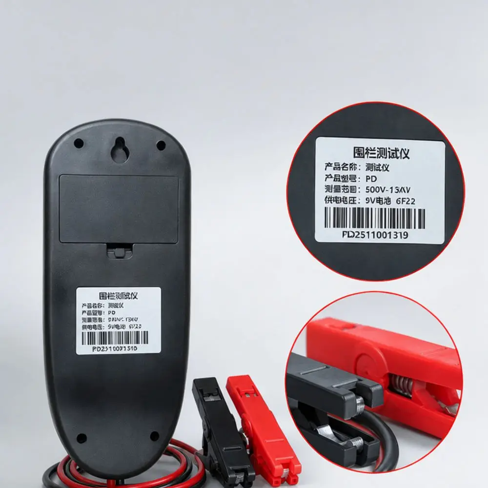 Smart Pulse Voltage Measuring Tool For Electric Fence Digital Voltmeter For Ranch Security System Troubleshooting