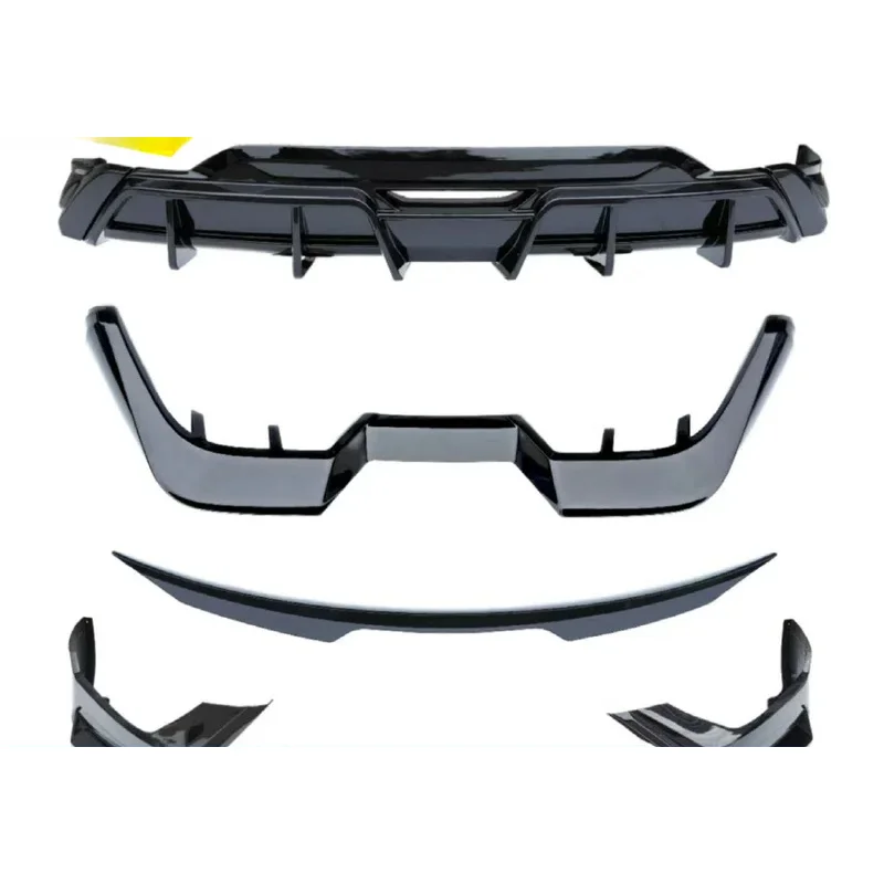 

STLFAutomobile Bodykit Retrofit Car Sets Rear Wing Stabilizer Car Kits+PP+ABS Rear Front Spoilers for B Song Plus New