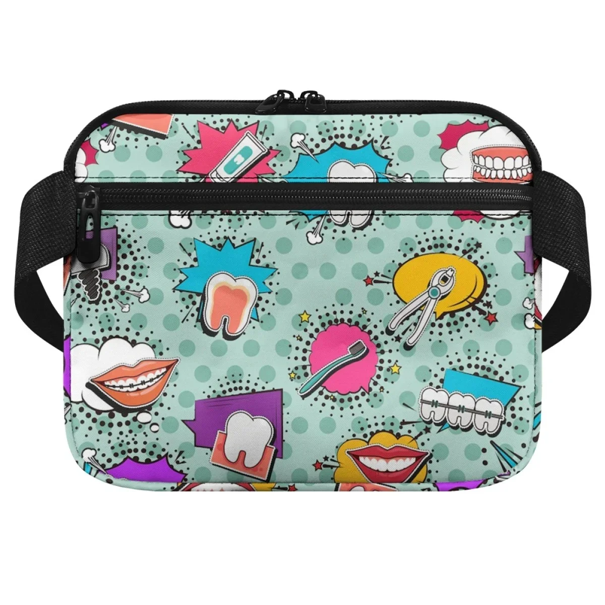 Cintura ajustável cinta enfermeira Fanny Pack para mulheres, médico, dental, dentista, designer, casual, sacos de cinto, estetoscópios, suprimentos de emergência