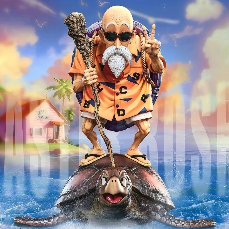 

23,5 см аниме Dragon Ball Z фигурка Kame Sennin фигурка ПВХ мастер Роши статуя коллекция модель игрушки подарки