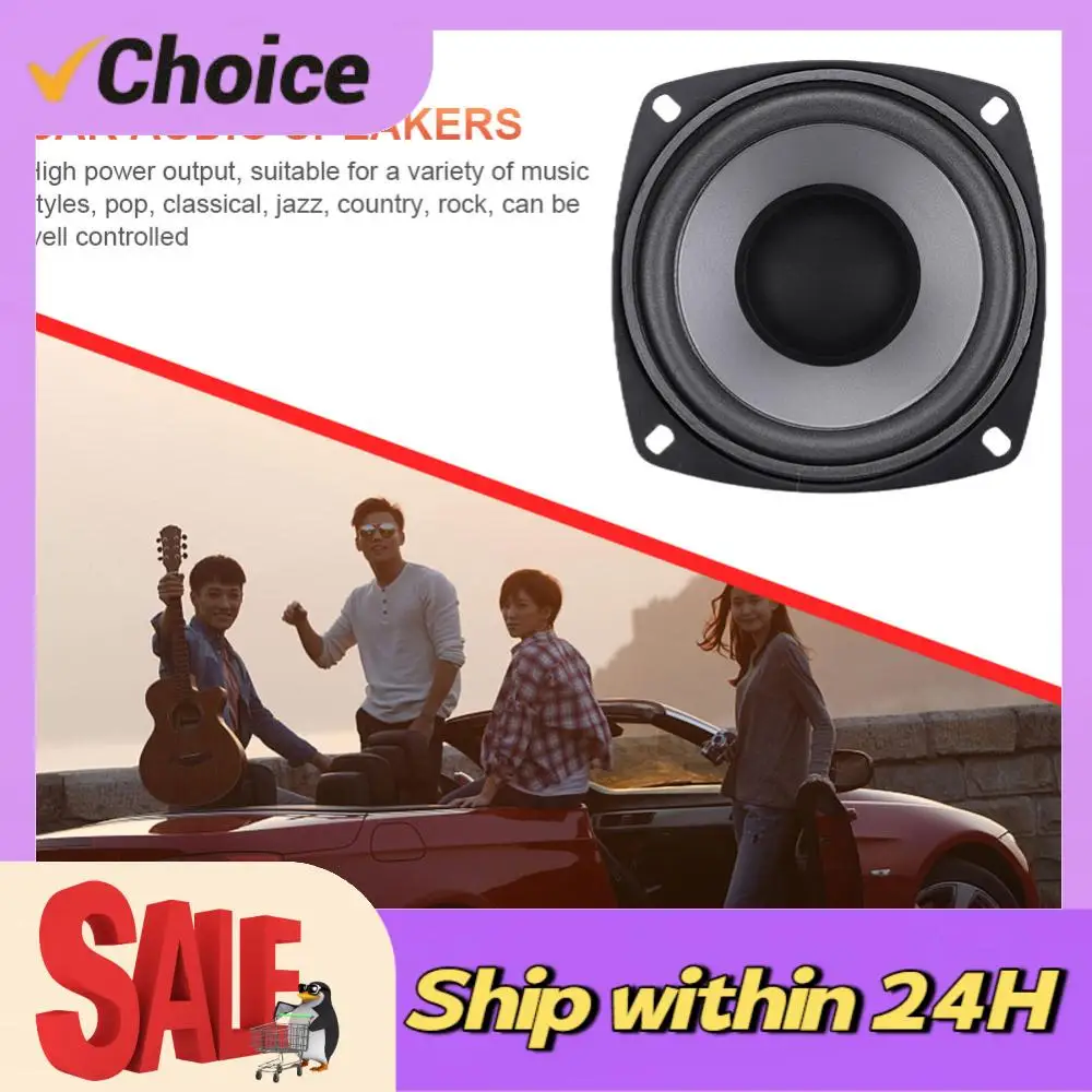 Altavoces Subwoofer de 400W 500W 600W, Altavoz Coaxial para Auto de 4/5/6 Pulgadas, Rango de Frecuencia Completo, Bocina de Audio para Vehículo