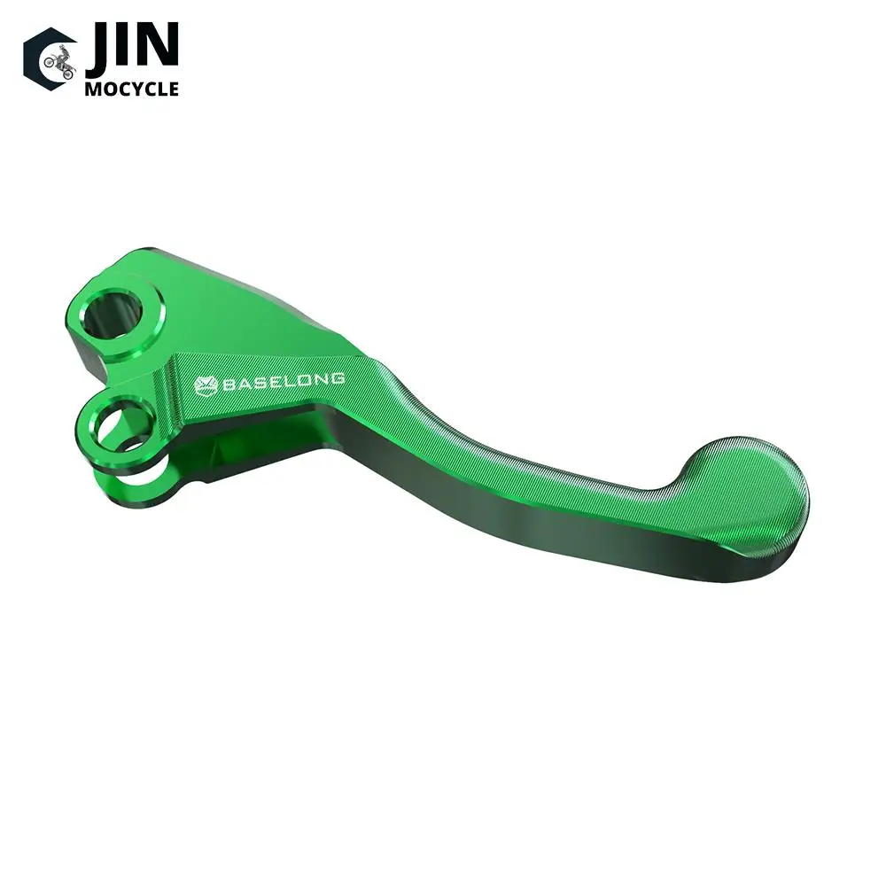 Motocross Accessories KX 125 250 Two Finger Shorty Brake Levers CNC Force-saving Lever For KAWASAKI KX125 KX250 1997 1998 1999