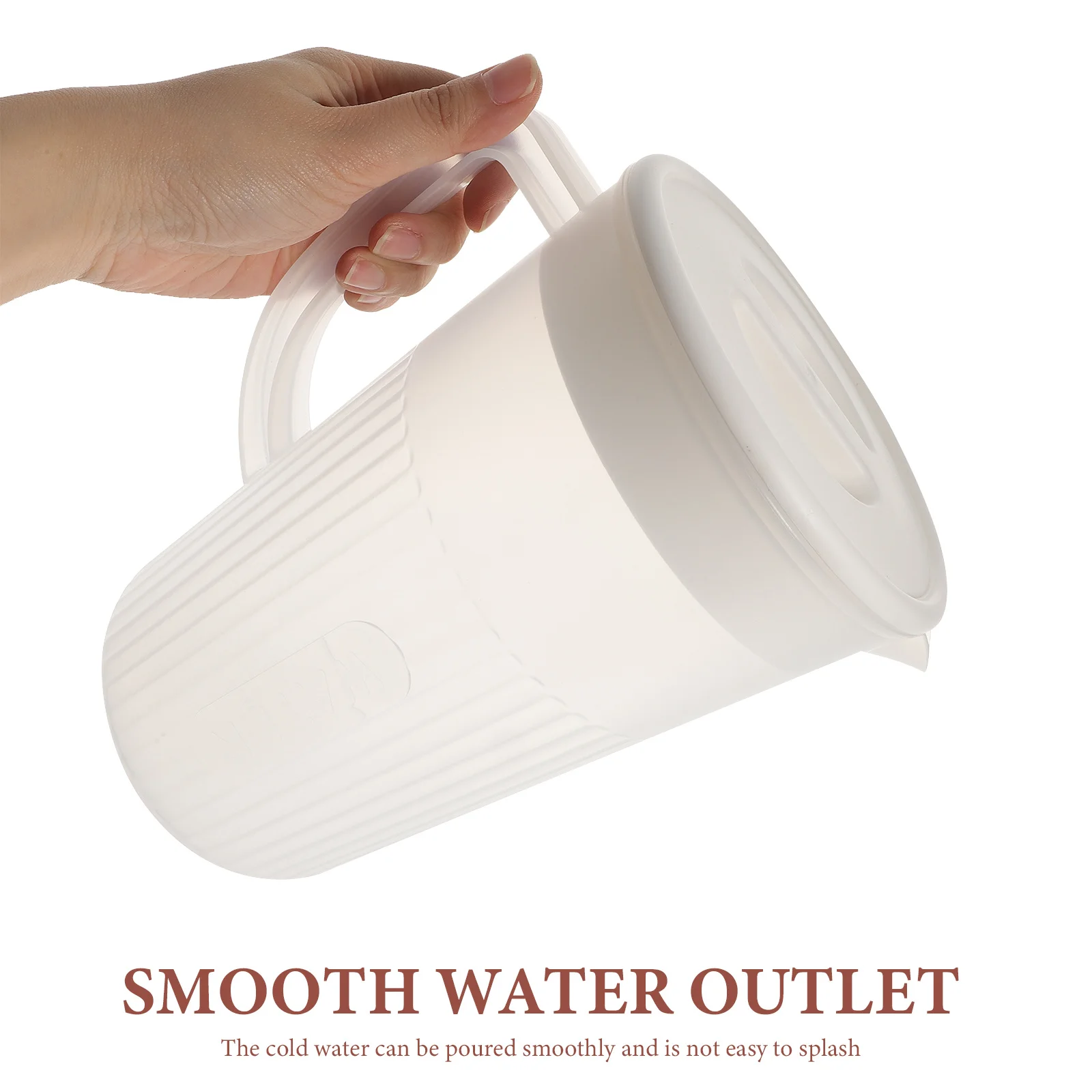 

1 Large Capacity Cold Brew Pitcher Resistant Juice Iced Tea Lemonade Jug For Kitchen Portable Drinking Water Storage