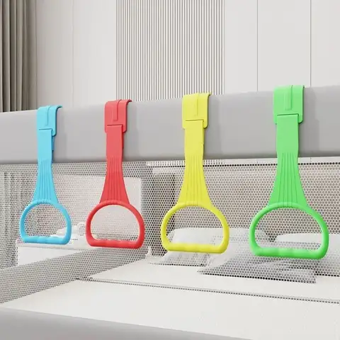 놀이터 용 당김 반지 아기 어린이 침대 유모차 반지 아기 서있는 법 배우기 손 당겨 반지 교수형 반지 아기 침대 유아 당겨 반지