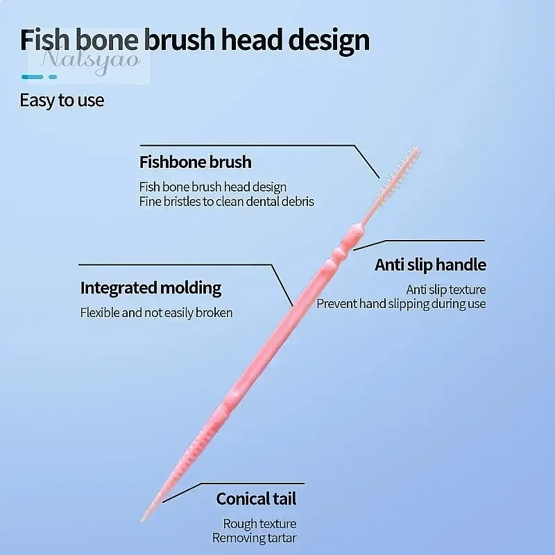 Double Head High End Fruit Stick 200Pcs Creative Toothpick Disposable Portable Ultra Fine Pick Family Box Packed