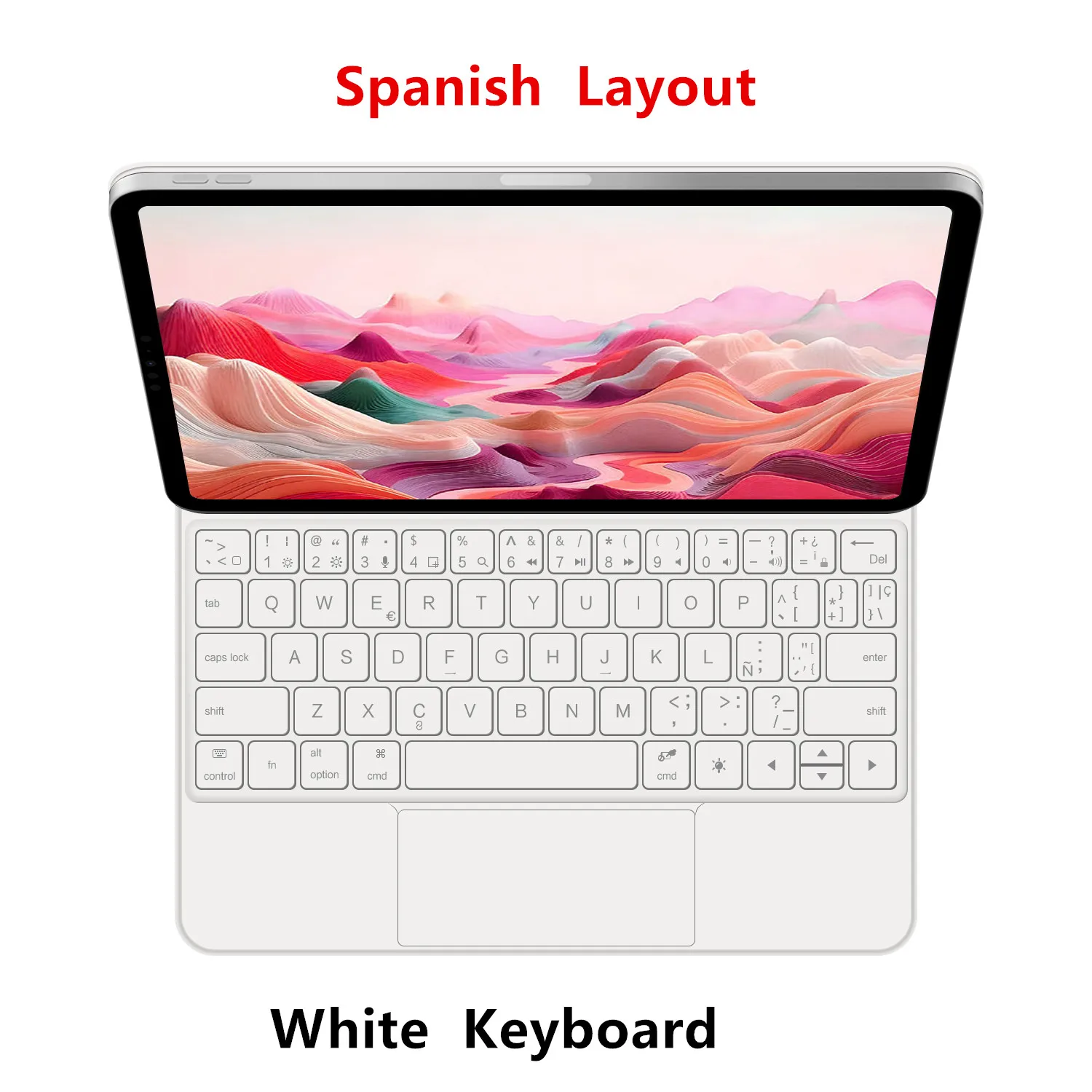 Backlight Magic Keyboard voor iPad Pro 11 13 M5 2025 hoes voor iPad Air 11 13 inch 2026 M4 M3 M2 hoes Pro 13 11 M4 Smart Cover