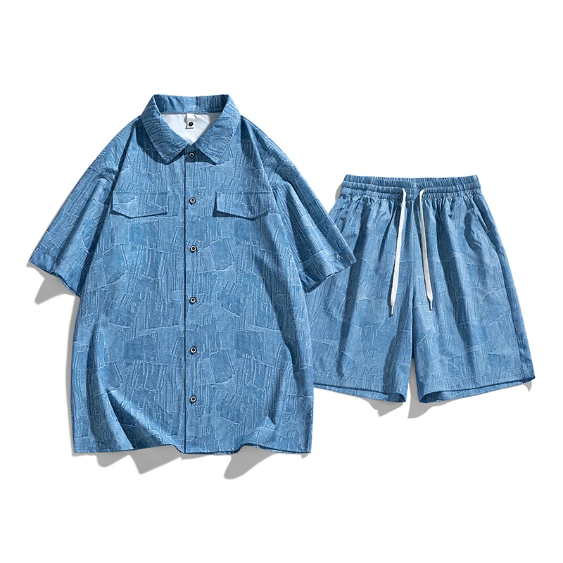 8XL Oversize Summer T Shirt Men Tracksuit Set Shorts Suit Plus Size 6XL 7XL Short Sleeve T-shirts Breathable Loose sportswear