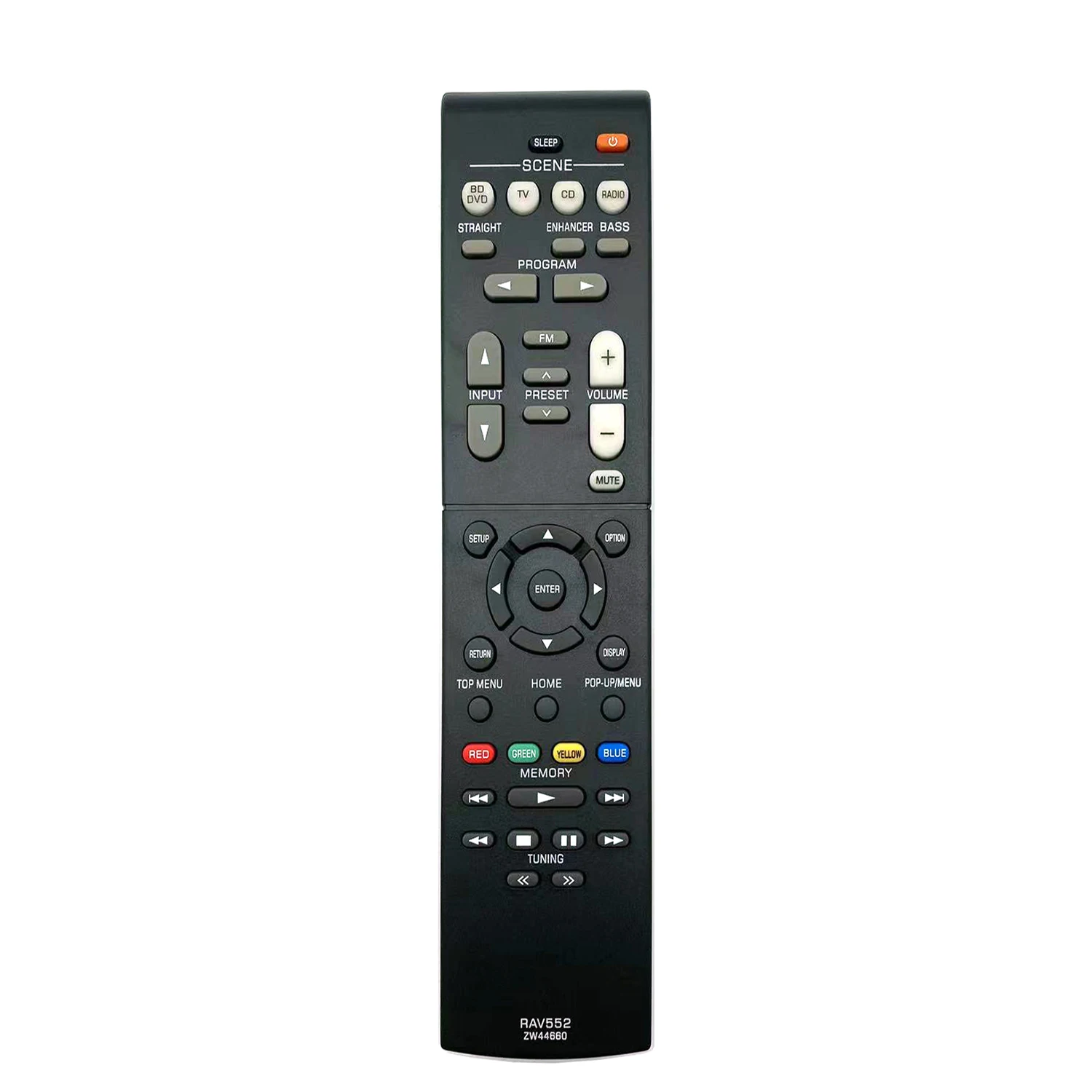 NEW RAV552 RAV533 RAV531 Remote Control For YAMAHA AV Receiver RAV561 RAV534 RAV532 RAV574 RX-V379 RX-V381 RX-V383
