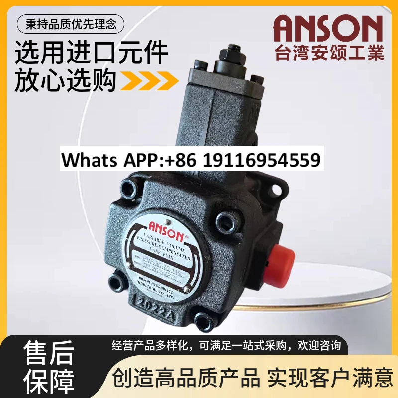

ANSON New PVF - 20-35-10 S PVF - 30-35-11 S Variable Vane Oil Pump Spline