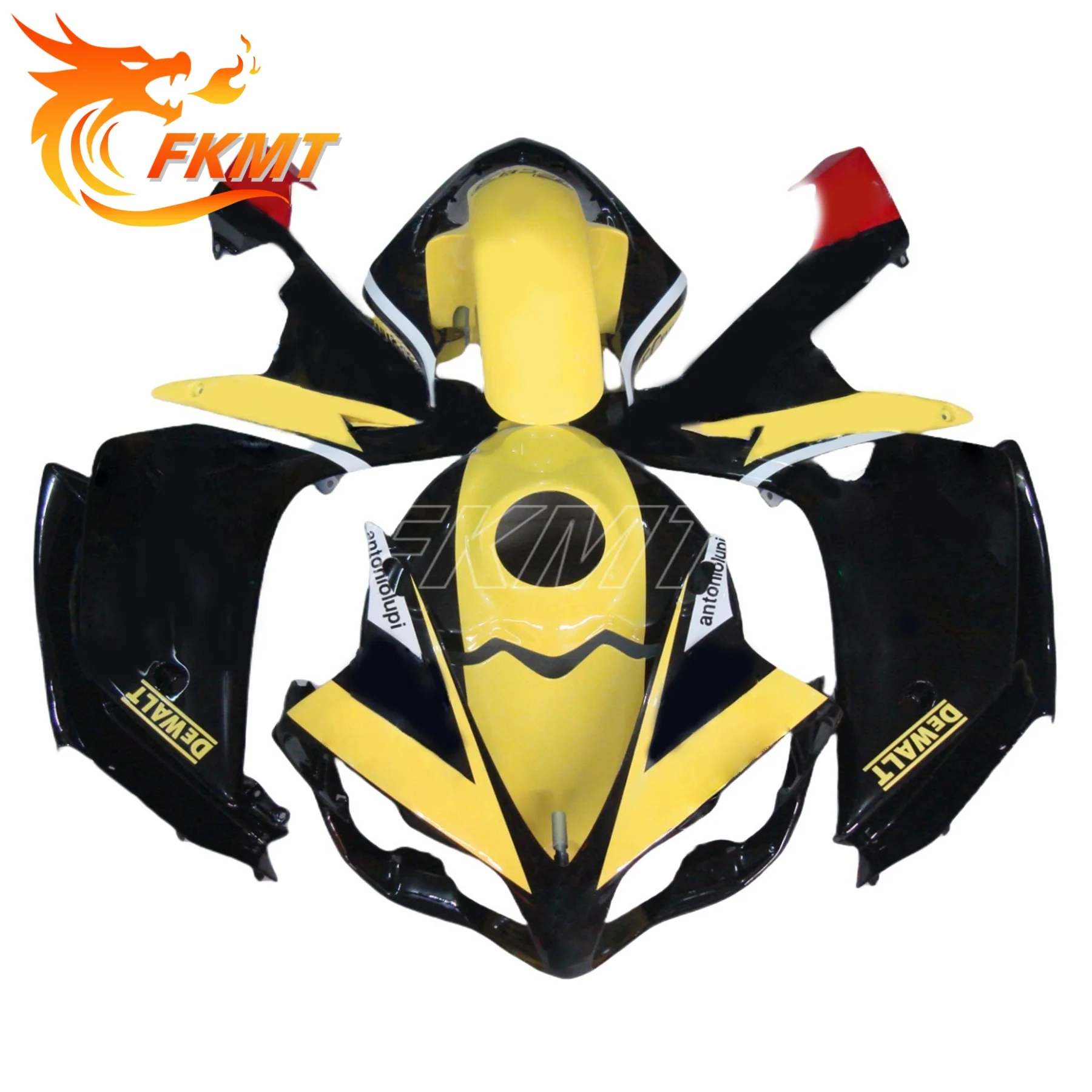 

100% Fit For YAMAHA YZF-R1 2007 2008 YZFR1 07-08 Motorcycle Fairing Kit Shell Change Body kit Matte Black
