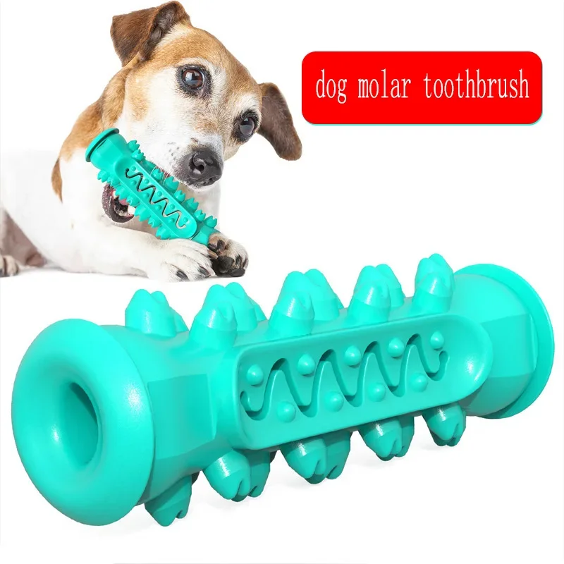 Dog interactive decompression vent toy bite-resistant molar stick dog toothbrush pet supplies