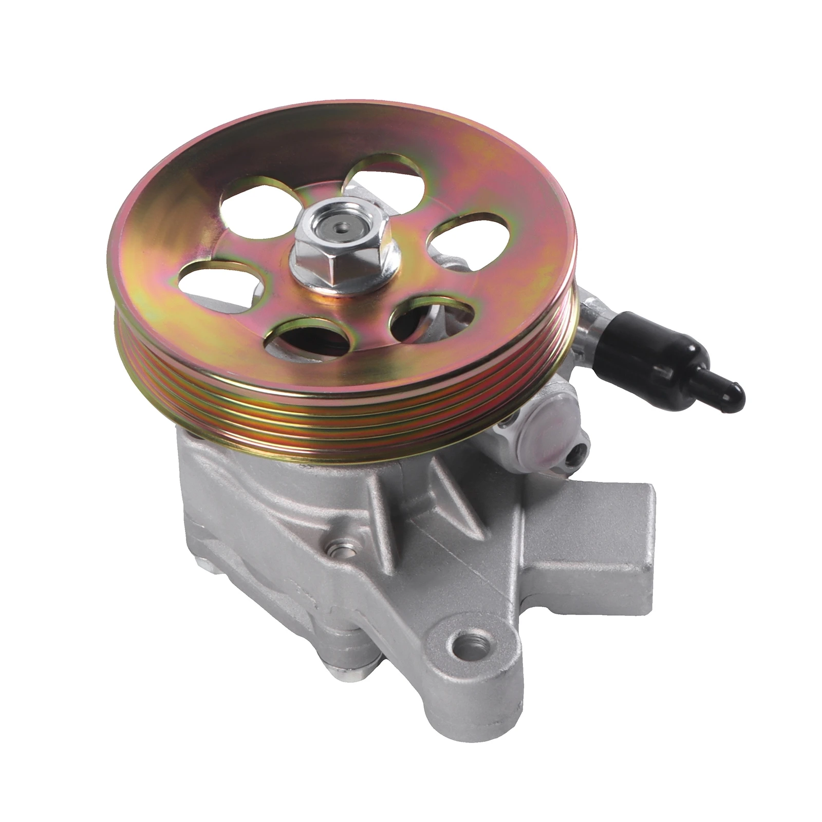 21-5066 Power Steering Pump Assembly With Pulley For  Honda Civic L4 1.6L 1996 - 2000 Honda CR-V L4 2.0L 1997 to 2001 Acura EL L4 1.6L 1997 to 2000 Hydraulic Steering Pump Car Engine Accessories Replacement Parts US Warehouse Replace OE 56110P2A