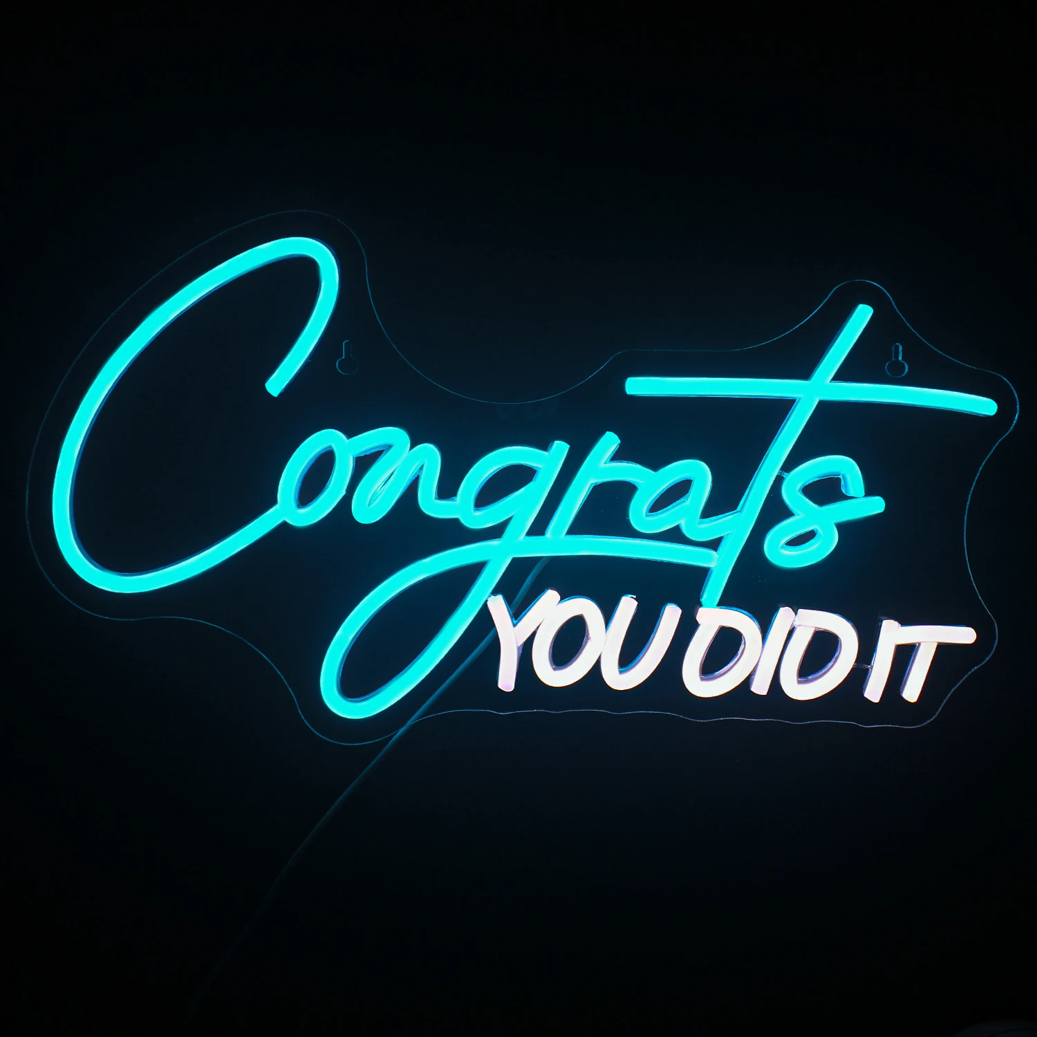 Congrats Neon Signs Wall Decor graduate LED Neon Signs Congratulations Graduation  Ceremony Birthday Party Celebration Banquet