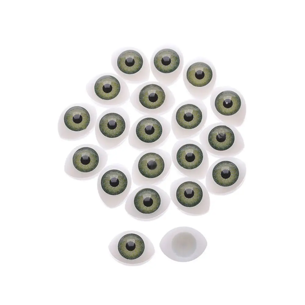 

20Pcs/Set Fake Eyes Animal Toy Stuffed Toys Eyes Dinosaur Eyes Doll Safety Eyes DIY Toy Eyes Plastic Doll Eyes Bjd Doll Eyeball