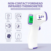 Forehead Fever Temperature Digital LCD Infrared Thermometer Medical Non-contact Body Temperature Measure Tool for Children Adult