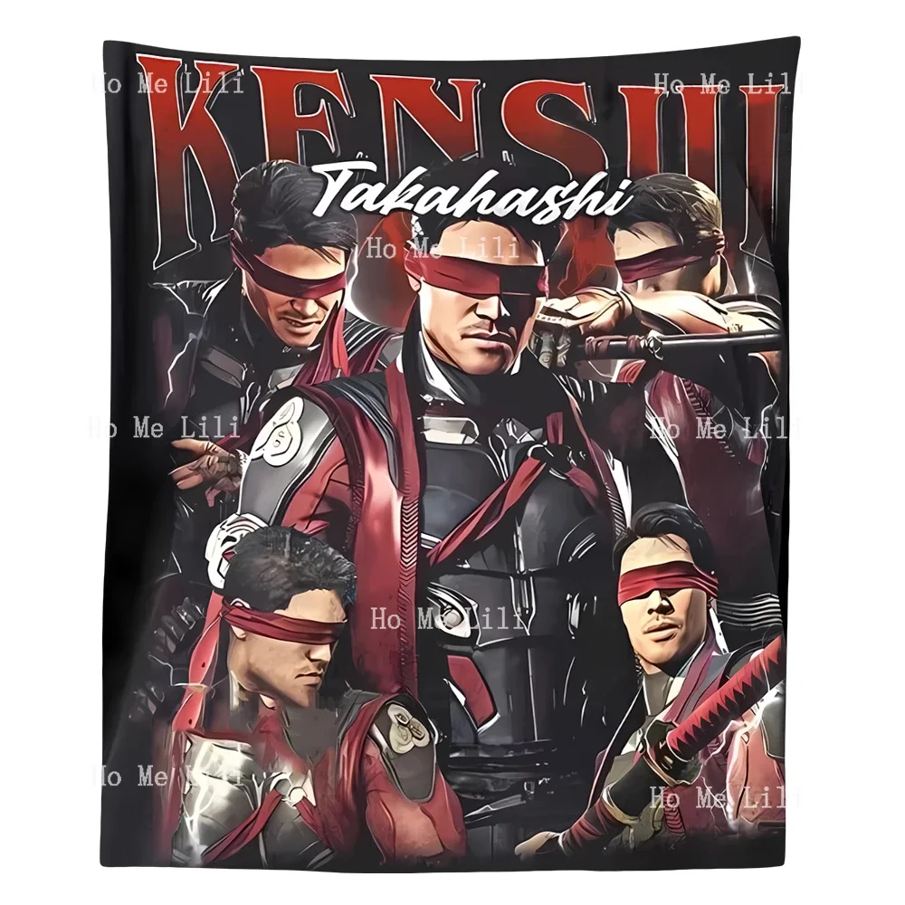 Limited Kenshi Takahashi Mortal Kombat 1 Vintage Gift Tapestry For Bedroom Aesthetic Nature Tapestry Wall Hanging