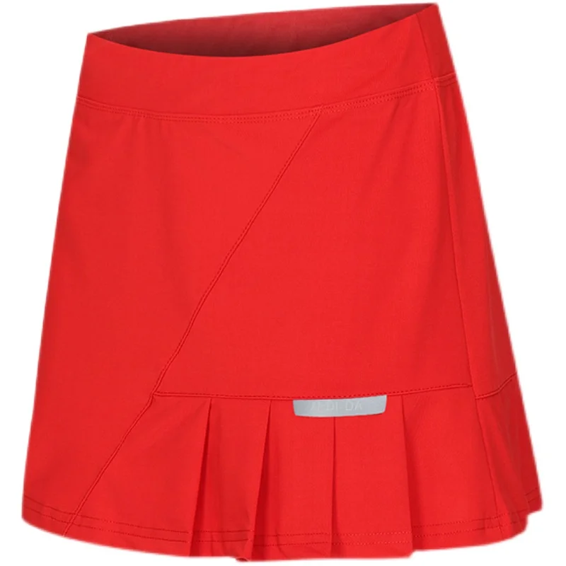 

Women's Badminton Skirt ort Bifold Running Tennis f-length Sport Skirt Pants Qui-dry Summer Sportswear Xidida